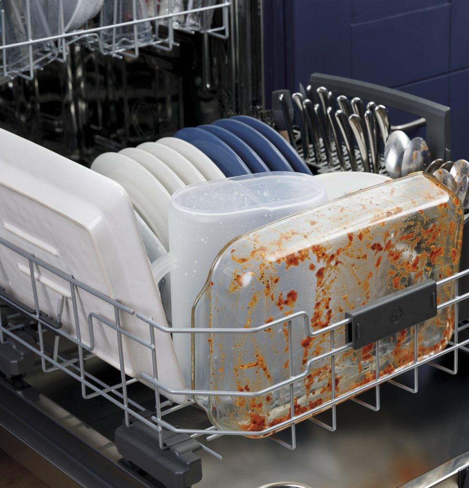 Ge Appliances GDT665SGNBB Ge® Top Control With Stainless Steel Interior Dishwasher With Sanitize Cycle & Dry Boost With Fan Assist