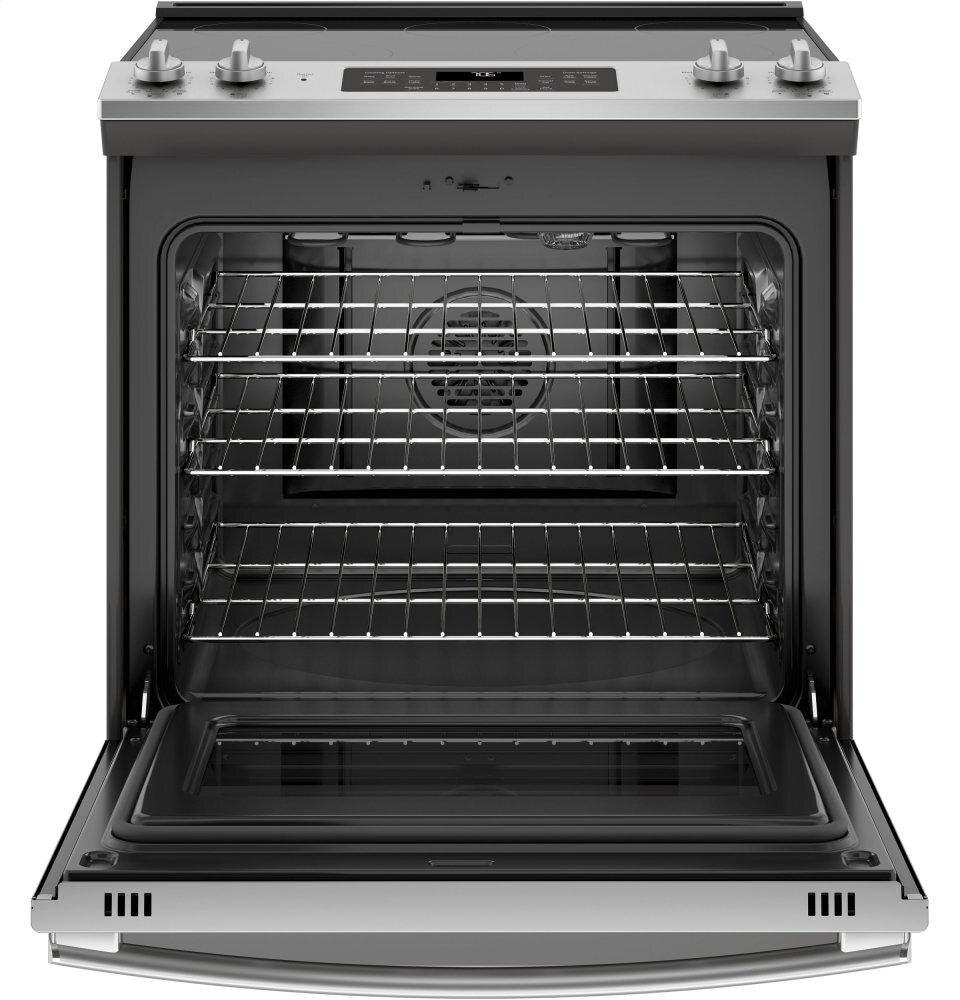 Ge Appliances JS760SLSS Ge® 30" Slide-In Electric Convection Range
