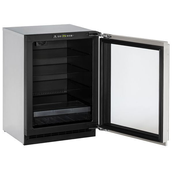 U-Line U2224RGLS00B 2224Rgl 24" Refrigerator With Stainless Frame Finish (115 V/60 Hz Volts /60 Hz Hz)