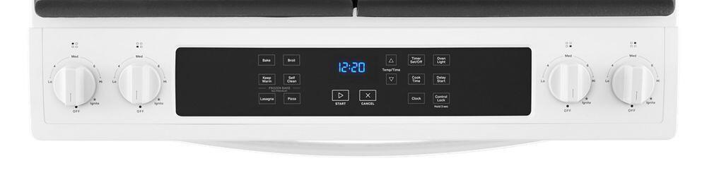 Whirlpool WEG515S0LW 5.0 Cu. Ft. Whirlpool® Gas Range With Frozen Bake™ Technology