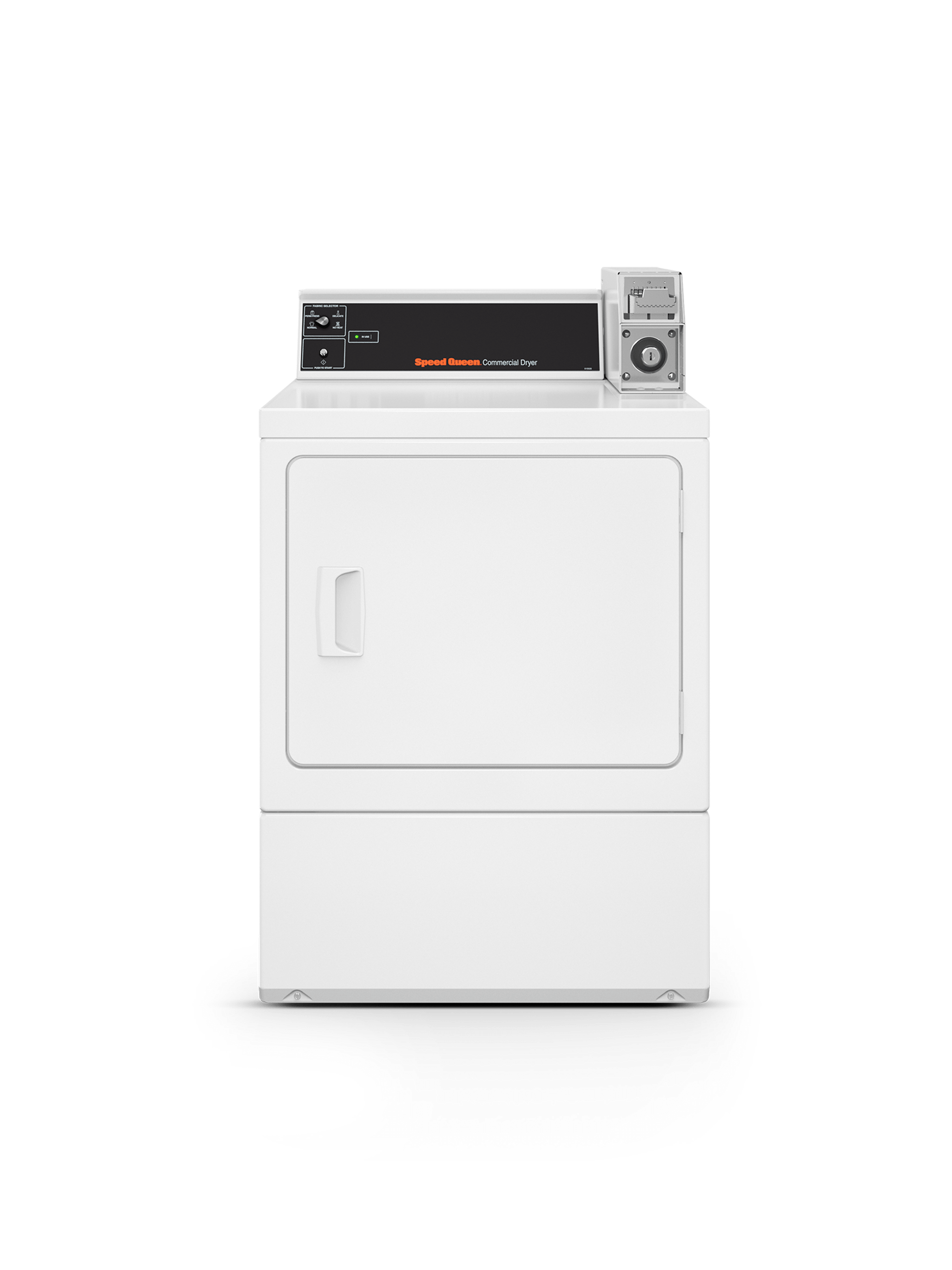 Speed Queen DV4000WE Light Commercial Coin Slide Top Load Matching Dryer - Electric