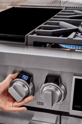 Signature Kitchen Suite SKSDR360GS Signature Kitchen Suite 36" Dual Fuel Range With Griddle, Steam Assisted, Sabbath Mode, Easy To Clean