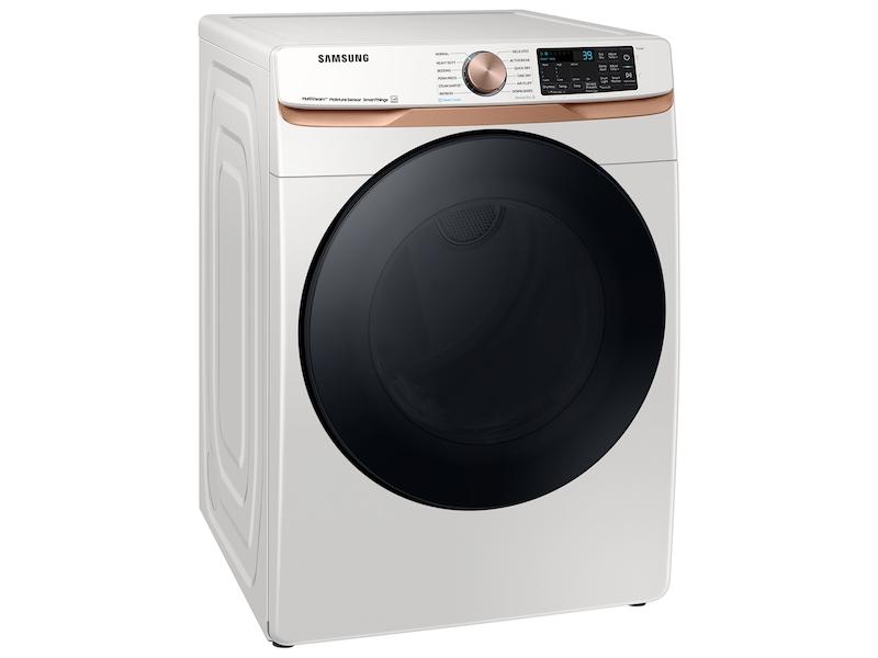 Samsung DVG50BG8300E 7.5 Cu. Ft. Smart Gas Dryer With Steam Sanitize+ And Sensor Dry In Ivory
