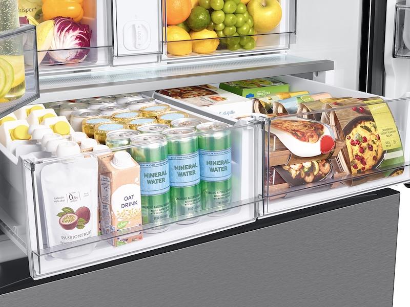 Samsung RF30BB6600QL Bespoke 3-Door French Door Refrigerator (30 Cu. Ft.) With Beverage Center™ In Stainless Steel