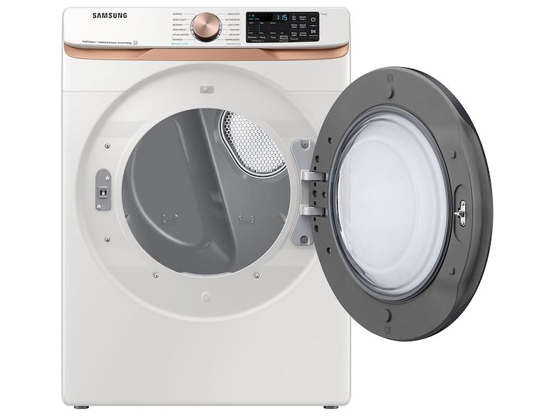 Samsung DVG50BG8300E 7.5 Cu. Ft. Smart Gas Dryer With Steam Sanitize+ And Sensor Dry In Ivory