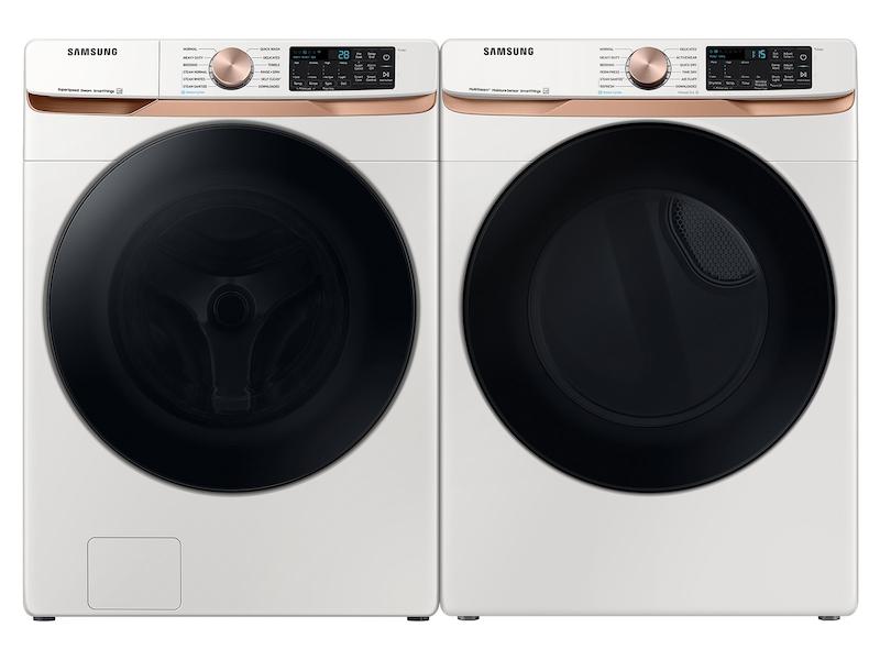 Samsung DVG50BG8300E 7.5 Cu. Ft. Smart Gas Dryer With Steam Sanitize+ And Sensor Dry In Ivory