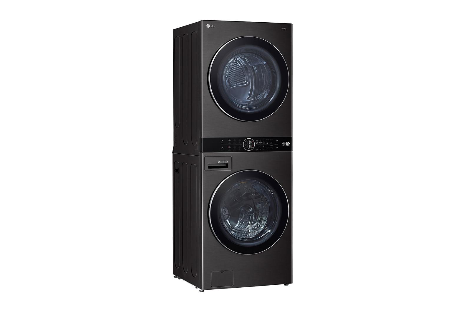 Lg WKHC202HBA Single Unit Lg Washtower™ With Center Control™ 4.5 Cu. Ft. Front Load Washer And 7.2 Cu. Ft. Front Load Ventless Dryer
