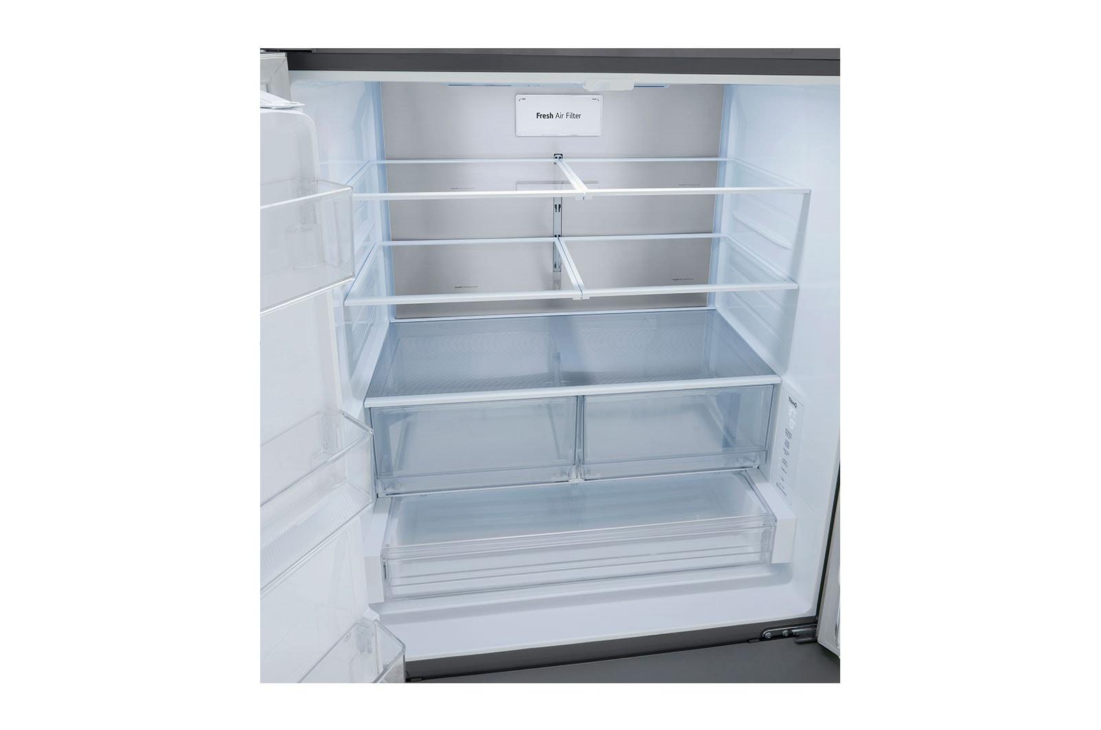 Lg LRFOC2606S 26 Cu. Ft. Smart Instaview® Counter-Depth Max French Door Refrigerator
