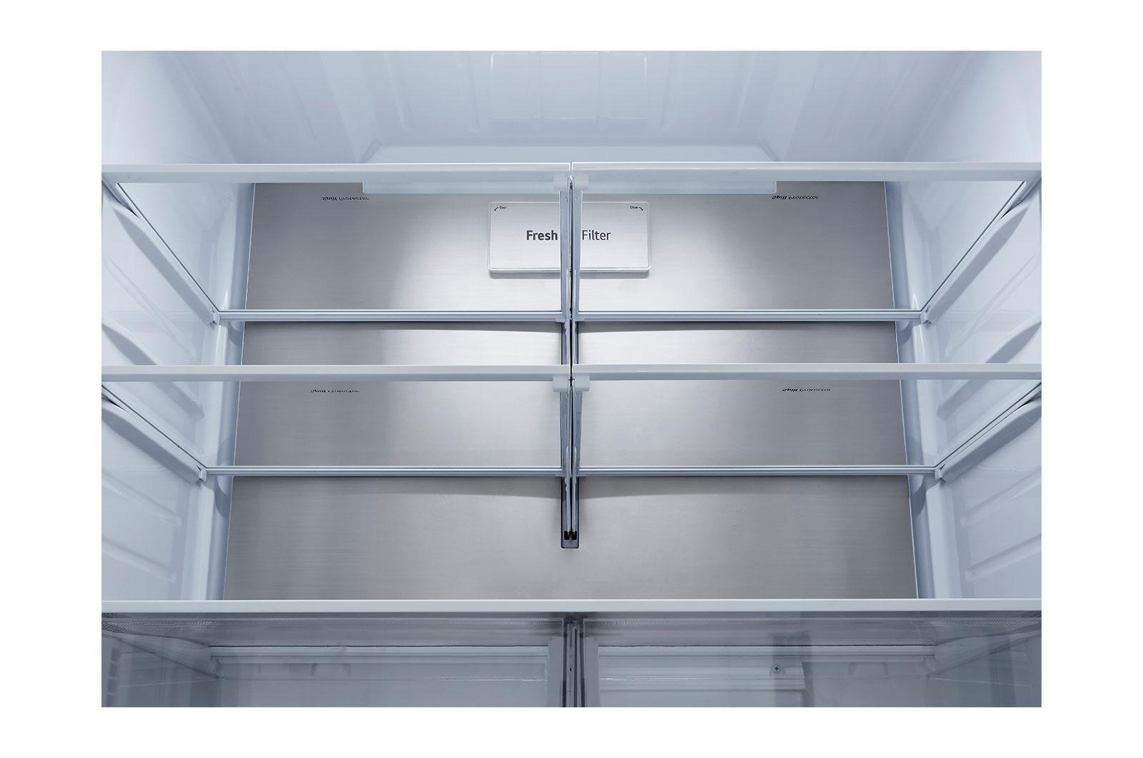Lg LRFOC2606S 26 Cu. Ft. Smart Instaview® Counter-Depth Max French Door Refrigerator