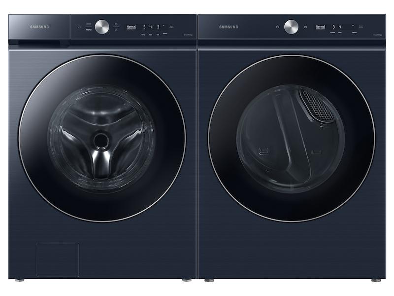 Samsung DVG53BB8900D Bespoke 7.6 Cu. Ft. Ultra Capacity Gas Dryer With Ai Optimal Dry And Super Speed Dry In Brushed Navy