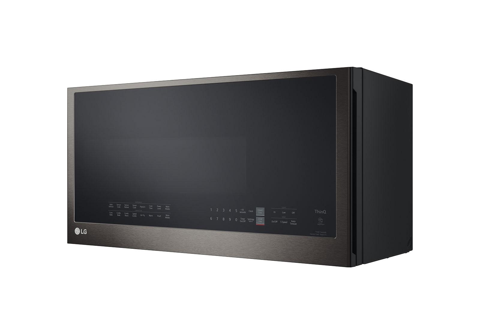 Lg MHEC1737D 1.7 Cu. Ft. Smart Wi-Fi Enabled Over-The-Range Convection Microwave Oven With Air Fry