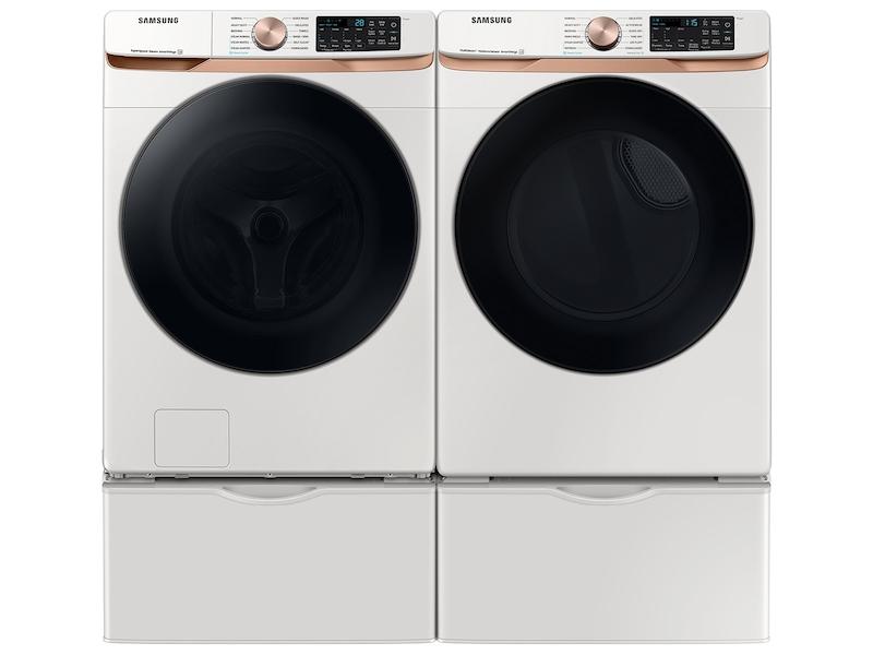 Samsung DVG50BG8300E 7.5 Cu. Ft. Smart Gas Dryer With Steam Sanitize+ And Sensor Dry In Ivory