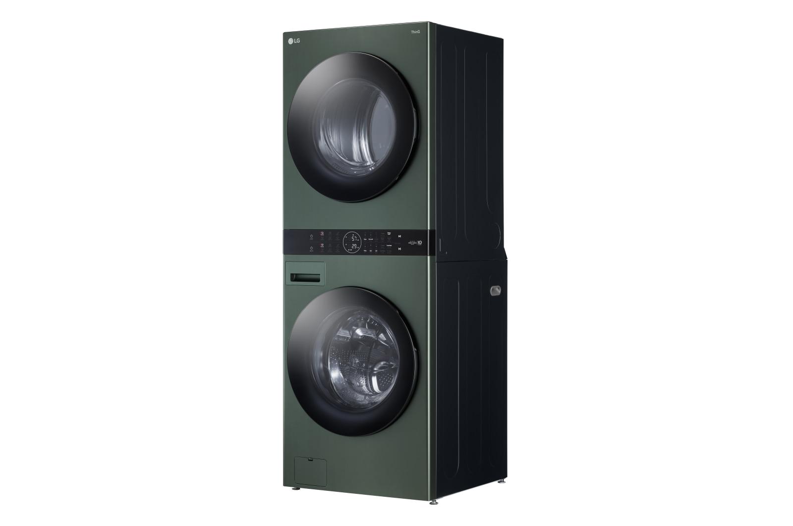 Lg WKGX201HGA Single Unit Front Load Lg Washtower™ With Center Control™ 4.5 Cu. Ft. Washer And 7.4 Cu. Ft. Gas Dryer