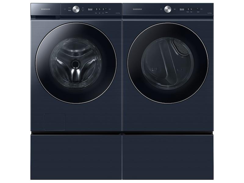 Samsung DVG53BB8900D Bespoke 7.6 Cu. Ft. Ultra Capacity Gas Dryer With Ai Optimal Dry And Super Speed Dry In Brushed Navy
