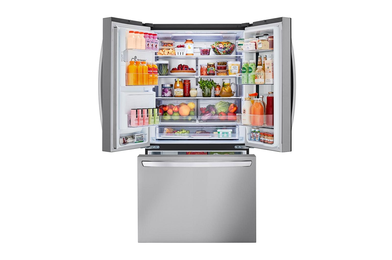 Lg LRFOC2606S 26 Cu. Ft. Smart Instaview® Counter-Depth Max French Door Refrigerator