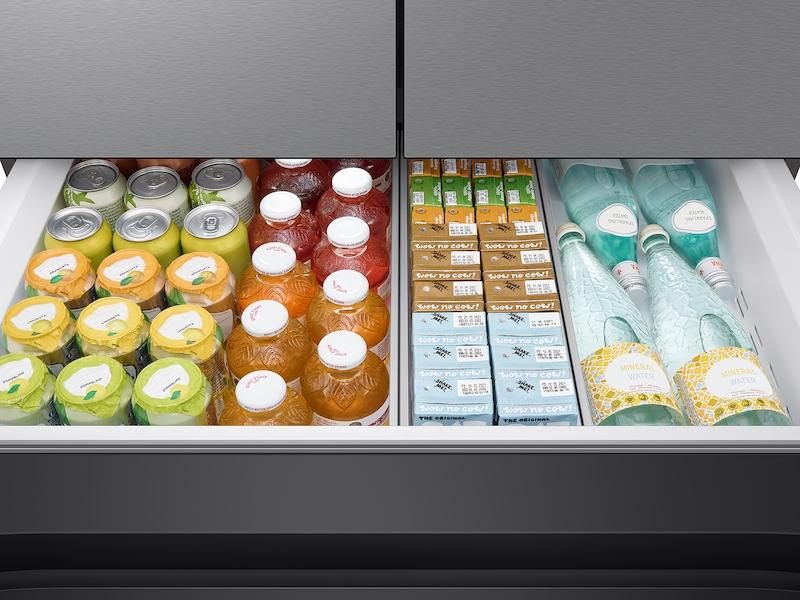 Samsung RF23BB8600QL Bespoke 4-Door French Door Refrigerator (23 Cu. Ft.) With Beverage Center™ In Stainless Steel