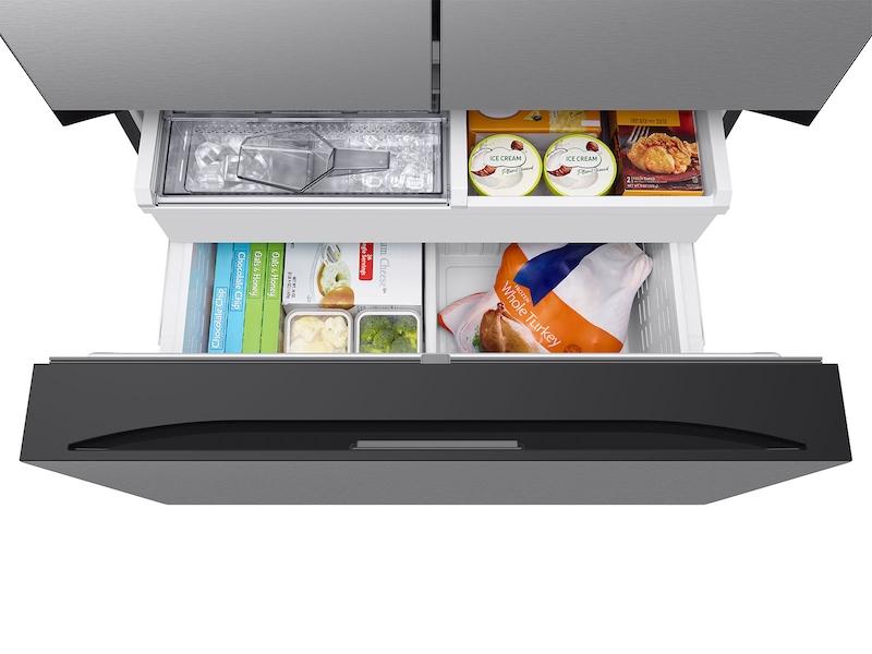 Samsung RF24BB6200QL Bespoke 3-Door French Door Refrigerator (24 Cu. Ft.) With Autofill Water Pitcher In Stainless Steel