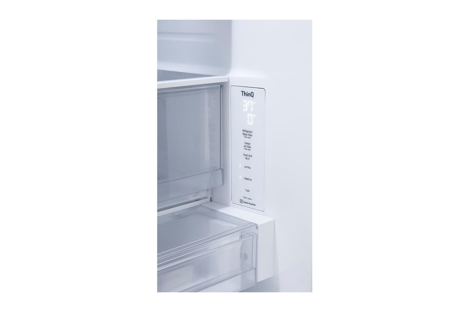Lg LRFGC2706S 27 Cu. Ft. Smart Instaview® Counter-Depth Max French Door Refrigerator