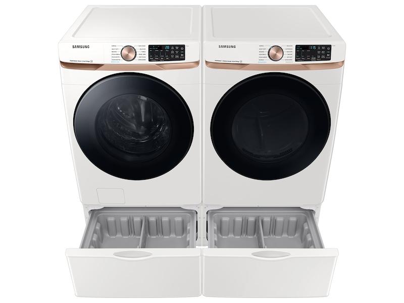 Samsung DVG50BG8300E 7.5 Cu. Ft. Smart Gas Dryer With Steam Sanitize+ And Sensor Dry In Ivory