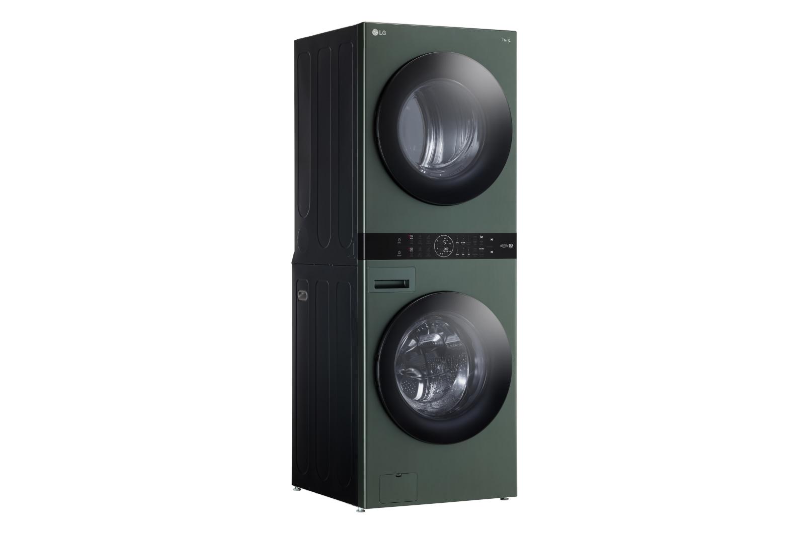 Lg WKGX201HGA Single Unit Front Load Lg Washtower™ With Center Control™ 4.5 Cu. Ft. Washer And 7.4 Cu. Ft. Gas Dryer