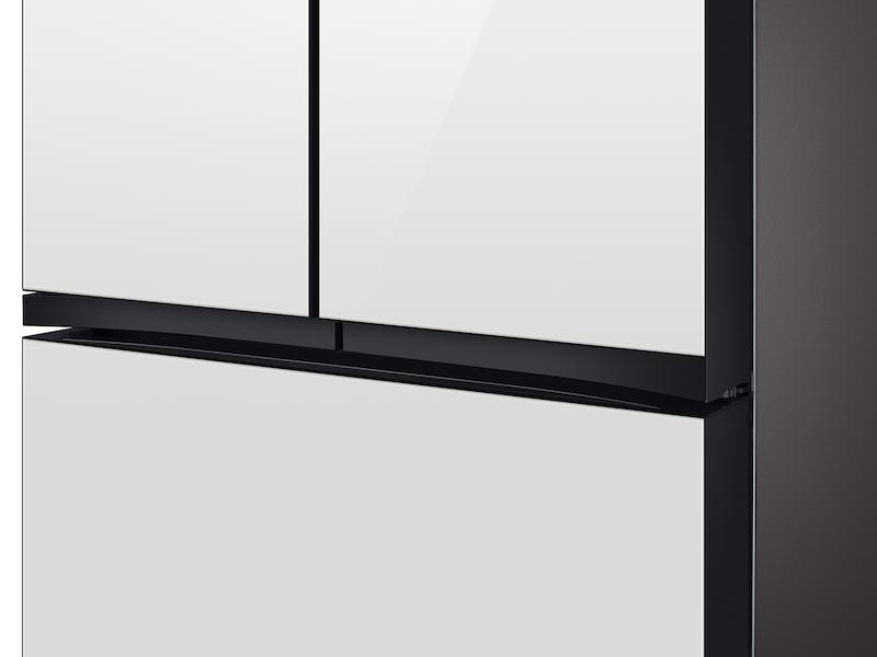 Samsung RF30BB660012 Bespoke 3-Door French Door Refrigerator (30 Cu. Ft.) With Beverage Center™ In White Glass