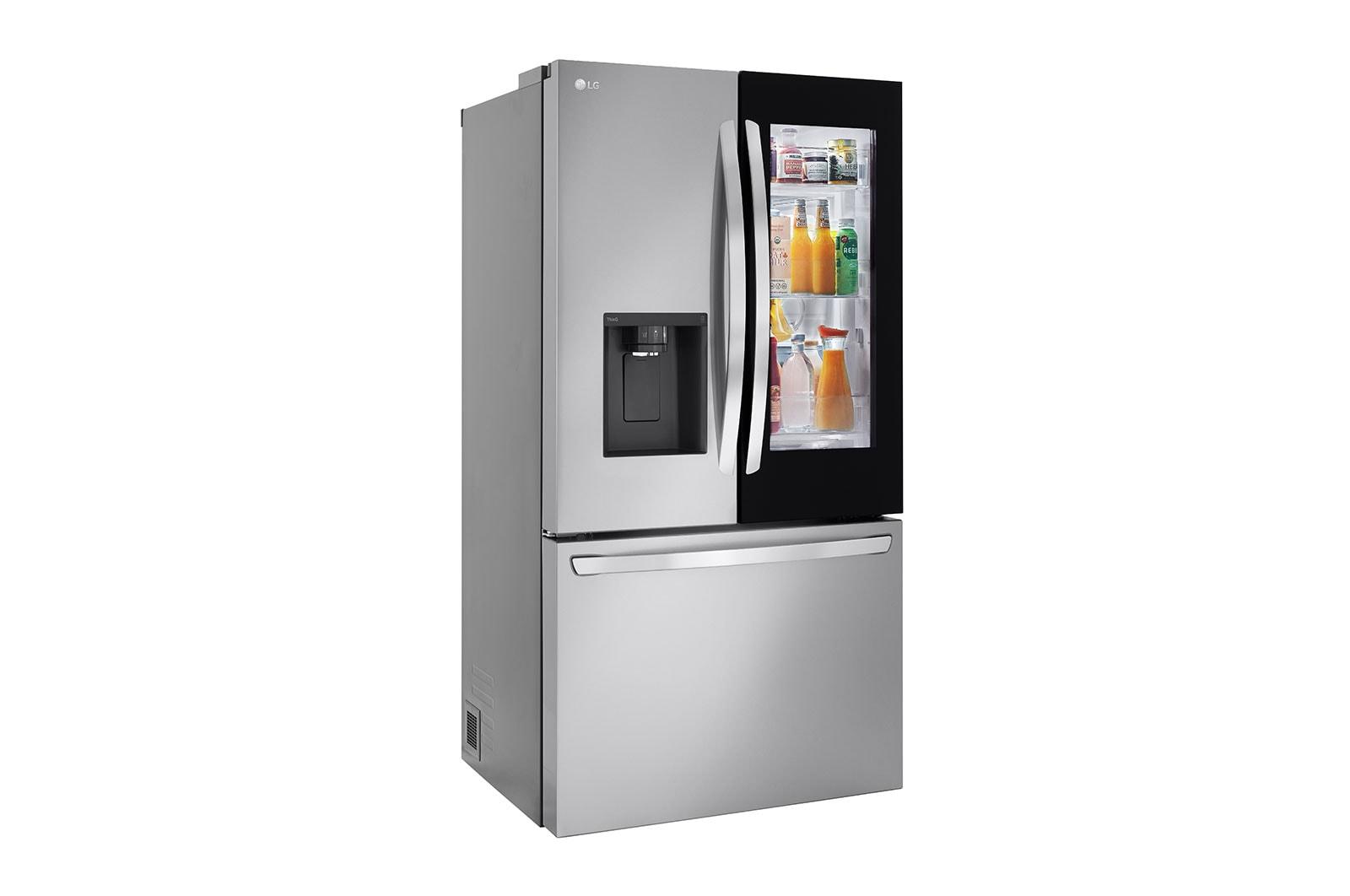 Lg LRFOC2606S 26 Cu. Ft. Smart Instaview® Counter-Depth Max French Door Refrigerator