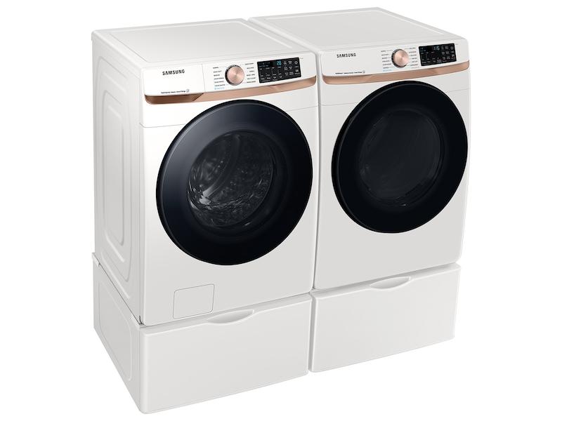 Samsung DVG50BG8300E 7.5 Cu. Ft. Smart Gas Dryer With Steam Sanitize+ And Sensor Dry In Ivory
