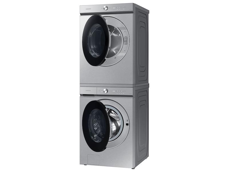 Samsung DVG53BB8700T Bespoke 7.6 Cu. Ft. Ultra Capacity Gas Dryer With Super Speed Dry And Ai Smart Dial In Silver Steel