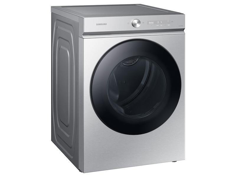 Samsung DVG53BB8700T Bespoke 7.6 Cu. Ft. Ultra Capacity Gas Dryer With Super Speed Dry And Ai Smart Dial In Silver Steel