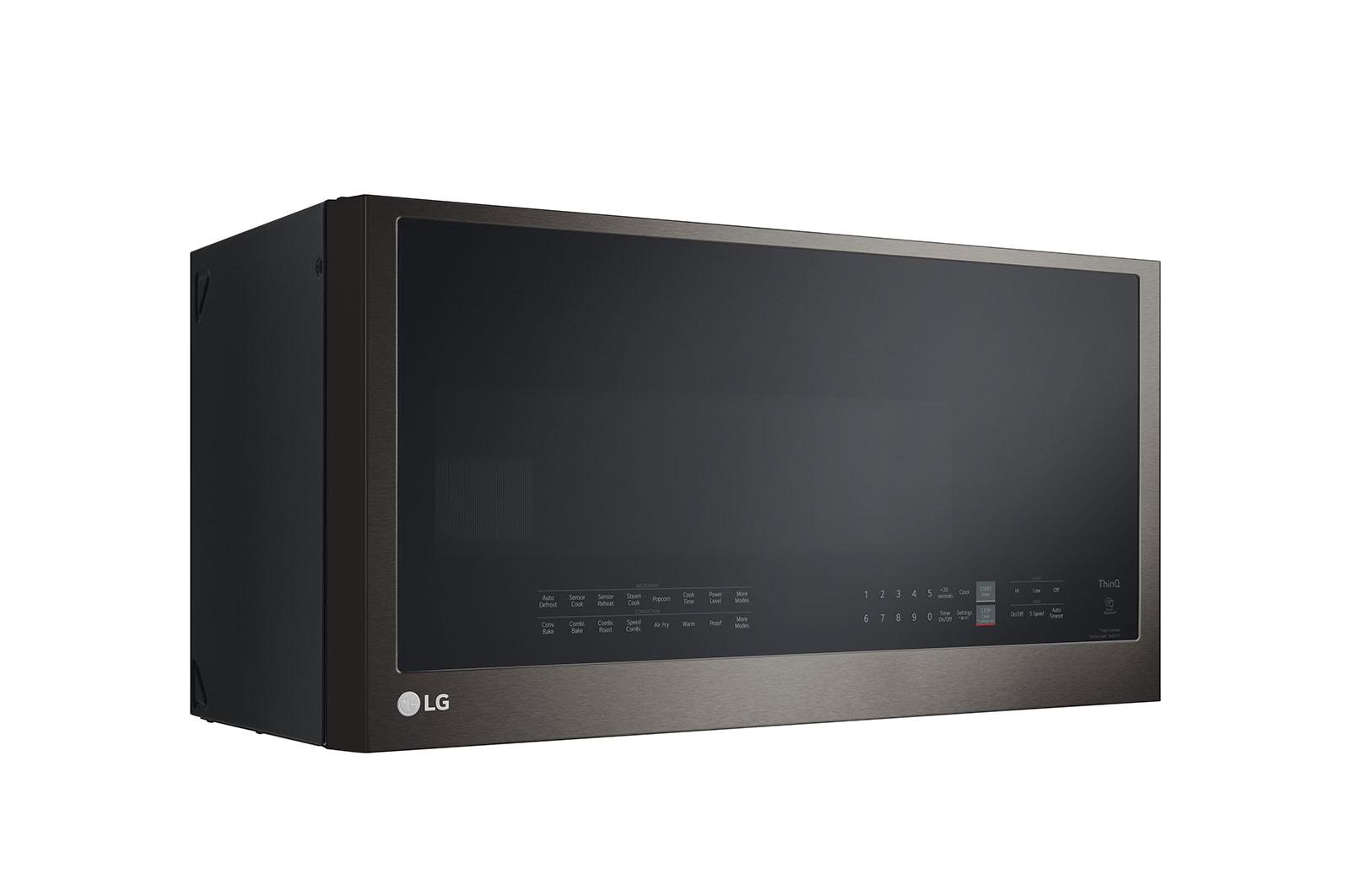 Lg MHEC1737D 1.7 Cu. Ft. Smart Wi-Fi Enabled Over-The-Range Convection Microwave Oven With Air Fry