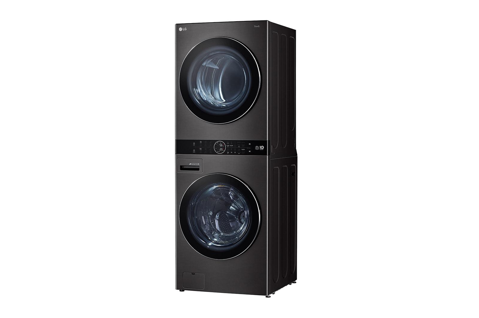 Lg WKHC202HBA Single Unit Lg Washtower™ With Center Control™ 4.5 Cu. Ft. Front Load Washer And 7.2 Cu. Ft. Front Load Ventless Dryer