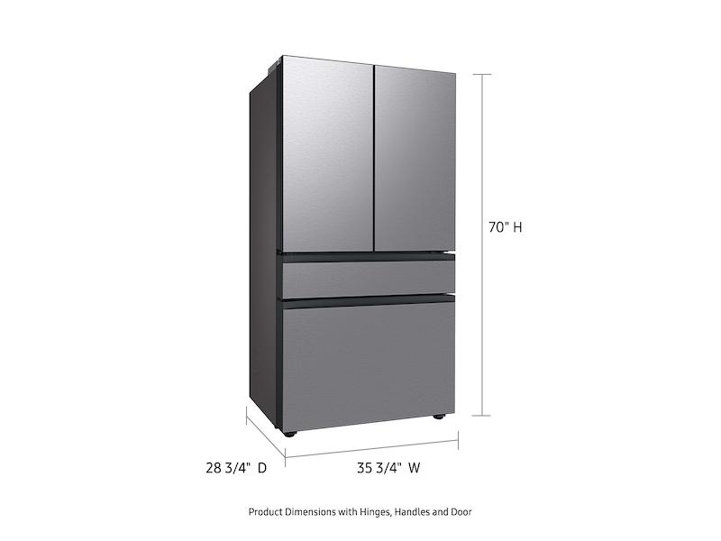 Samsung RF23BB8600QL Bespoke 4-Door French Door Refrigerator (23 Cu. Ft.) With Beverage Center™ In Stainless Steel