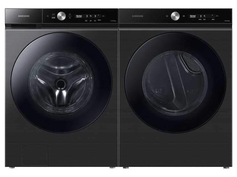 Samsung DVG53BB8700V Bespoke 7.6 Cu. Ft. Ultra Capacity Gas Dryer With Super Speed Dry And Ai Smart Dial In Brushed Black