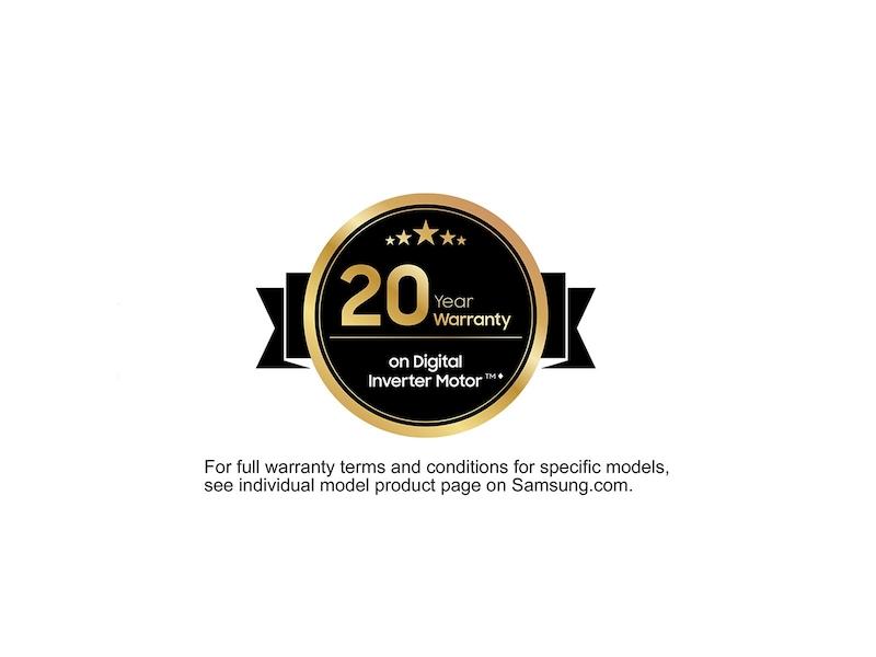 Samsung WF50BG8300AV 5.0 Cu. Ft. Extra Large Capacity Smart Front Load Washer With Super Speed Wash And Steam In Brushed Black