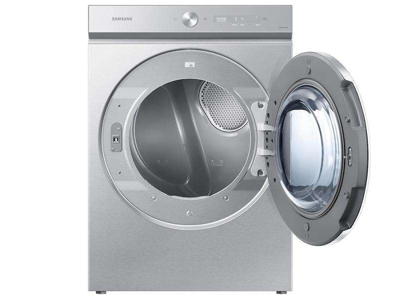 Samsung DVG53BB8900T Bespoke 7.6 Cu. Ft. Ultra Capacity Gas Dryer With Ai Optimal Dry And Super Speed Dry In Silver Steel
