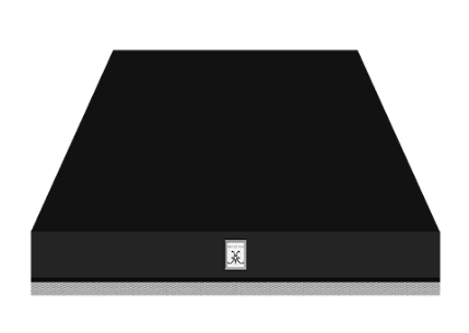 Hestan KVC36BK 36" Chimney Hood - Black / Stealth