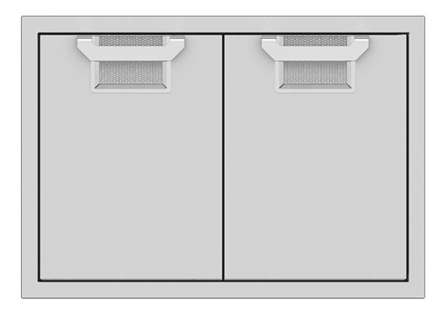Hestan AEAD30BK Aspire Series - 30" Double Access Doors - Stealth / Black