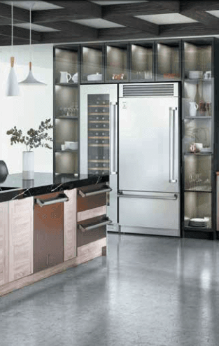 Hestan KWCR24 24" Wine Cellar - Right Hinge - Stainless Steel / Steeletto