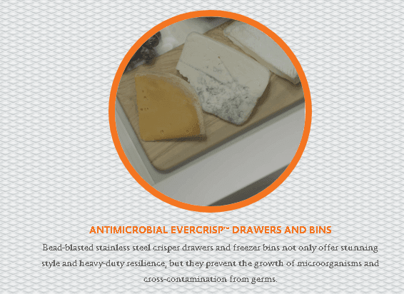 Hestan KRCR24BU 24" Column Refrigerator - Right Hinge - Blue / Prince